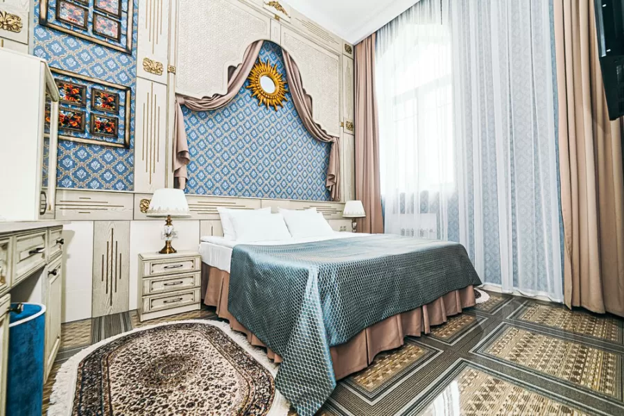 Двухместный номер в санатории «Главные Нарзанные Ванны» в г. Кисловодске - фотография