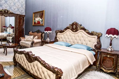 Номер Люкс в санатории «Главные Нарзанные Ванны» в г. Кисловодске - фотография