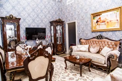 Номер Люкс в санатории «Главные Нарзанные Ванны» в г. Кисловодске - фотография