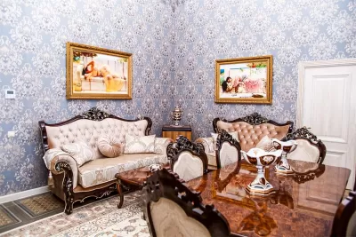 Номер Люкс в санатории «Главные Нарзанные Ванны» в г. Кисловодске - фотография